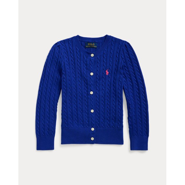 'Mini-Cable Cotton Cardigan' pour Bambins & petites filles