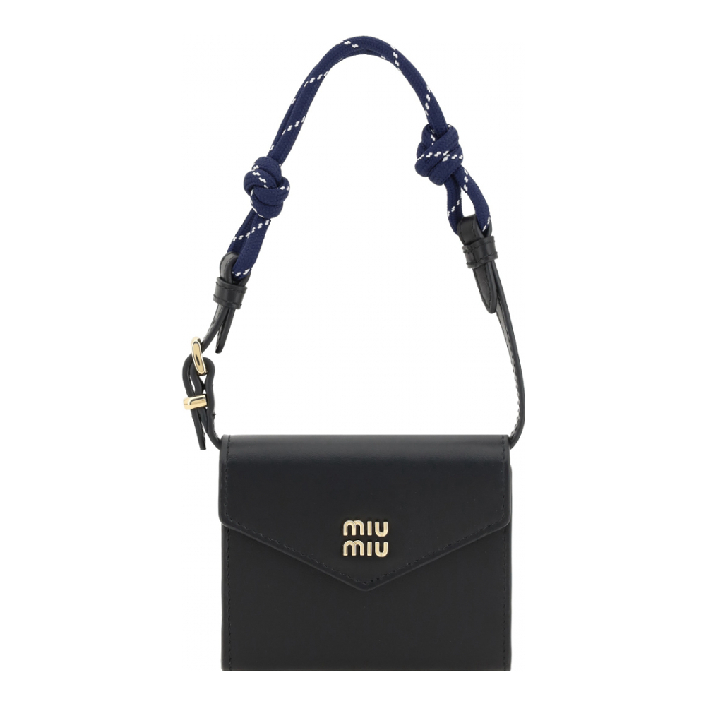 Portefeuille avec chaîne 'Rope Handle' pour Femmes