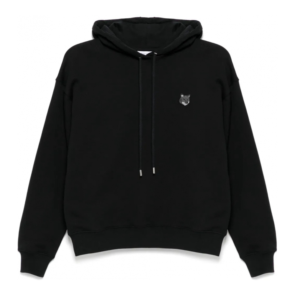 'Bold-Fox-Head-Patched' Kapuzenpullover für Damen