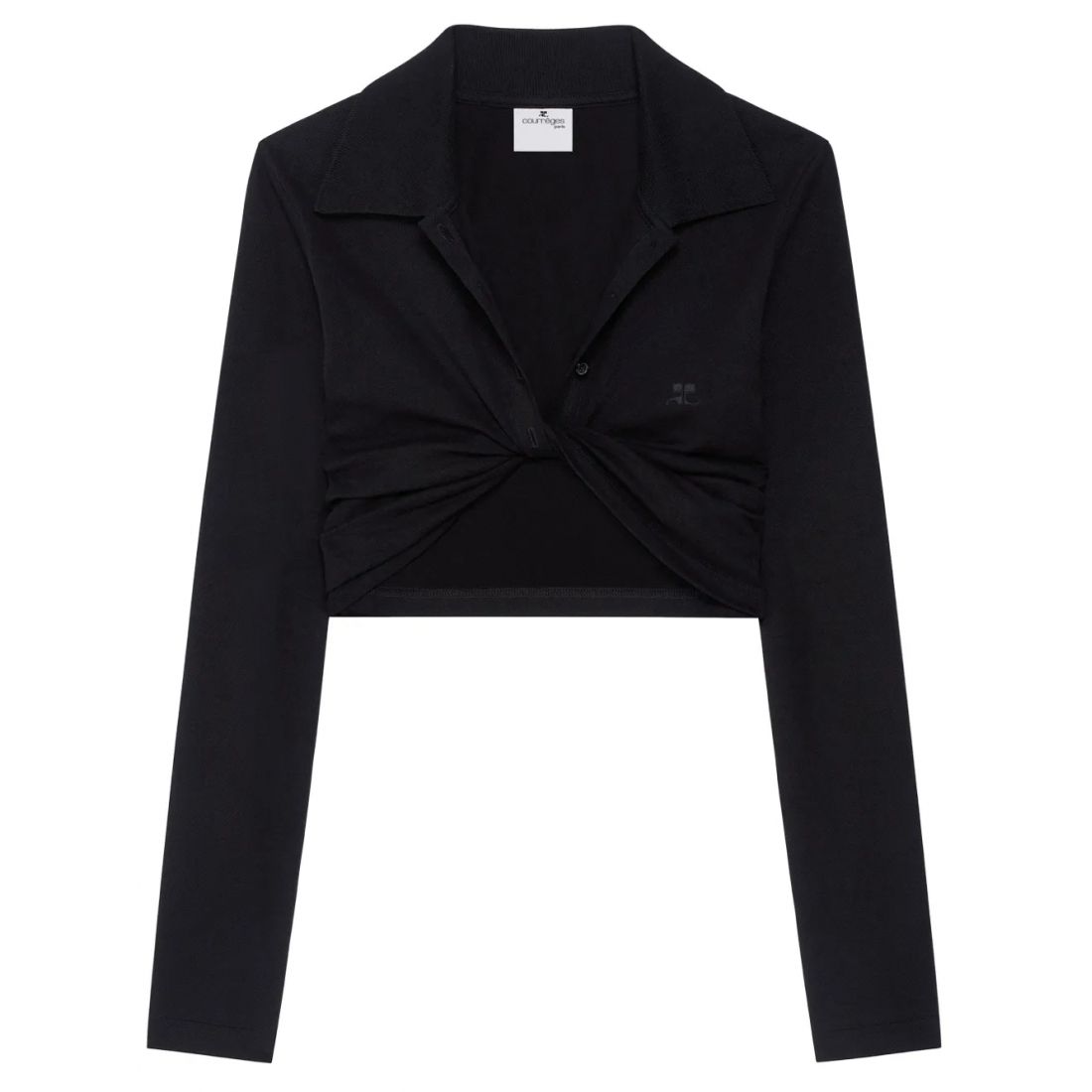 Top à manches longues 'Twist-Detailing' pour Femmes