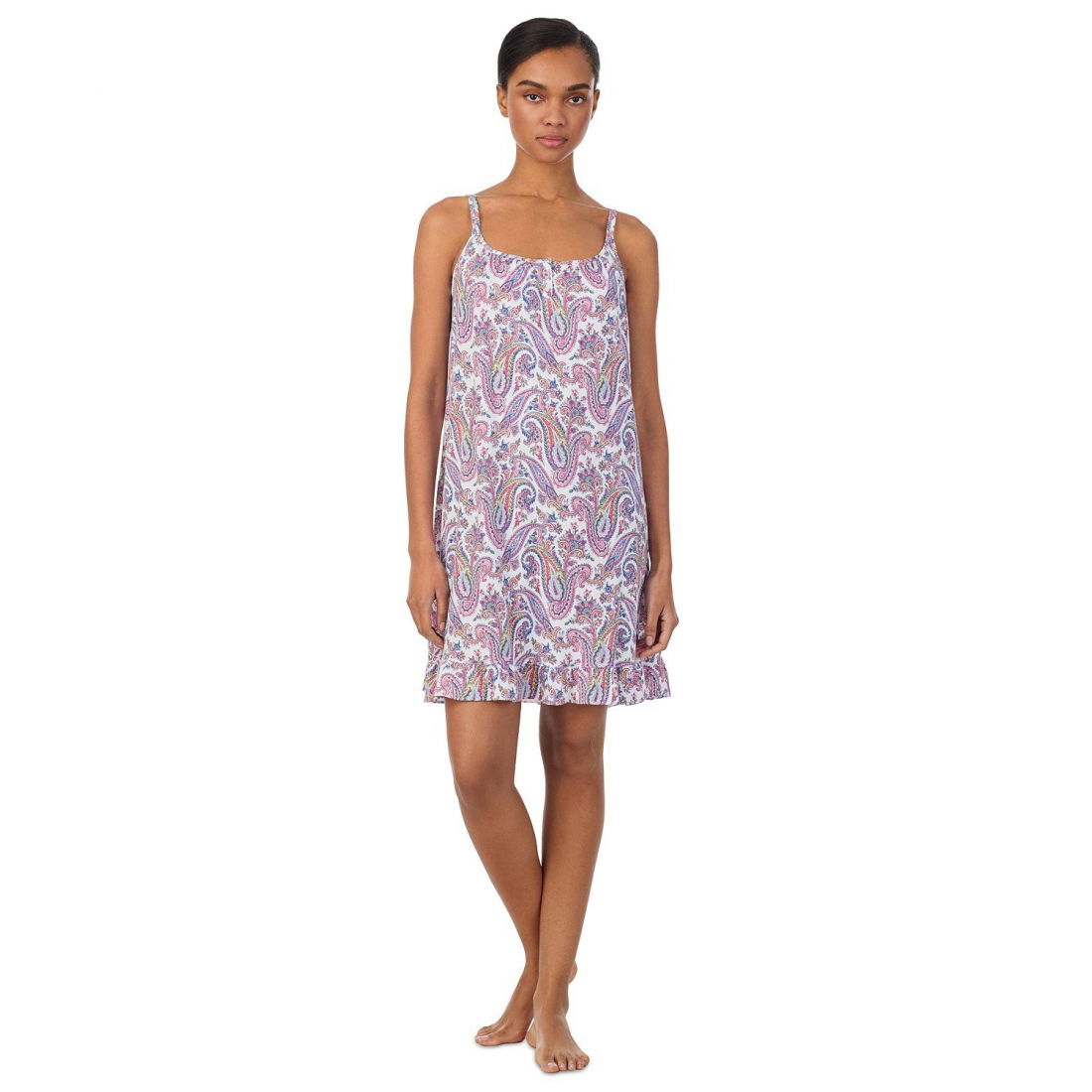 Women's 'Printed Double-Strap Nightgown'