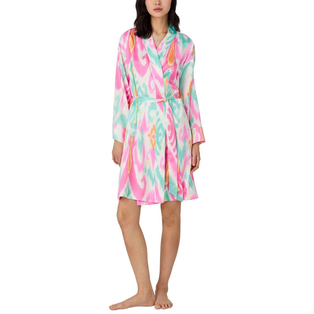 'Short Kimono Wrap Robe' pour Femmes