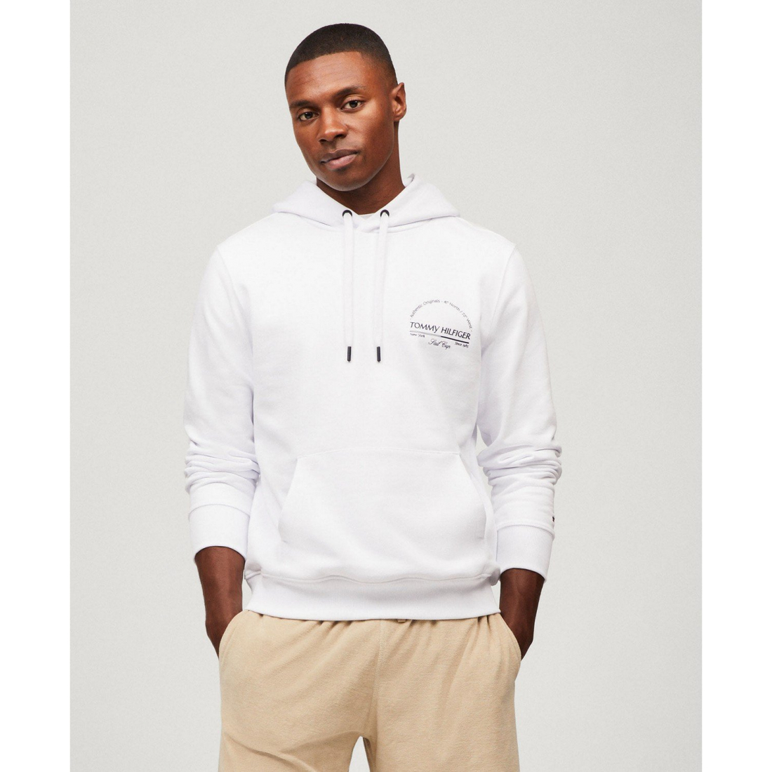 Men's 'Long Sleeve Arch Logo Hoodie'