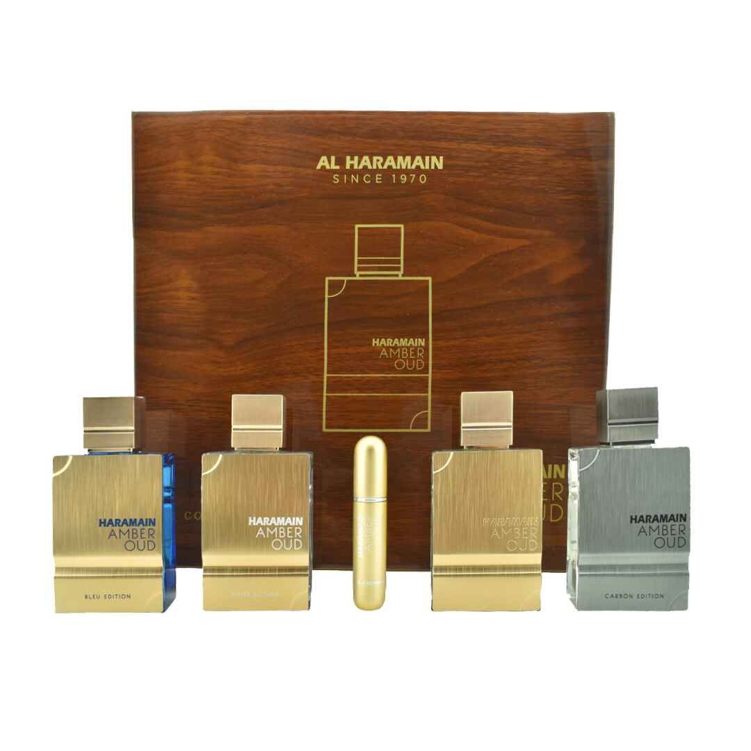 Coffret de parfum 'Amber Oud Collection' - 60 ml, 4 Pièces