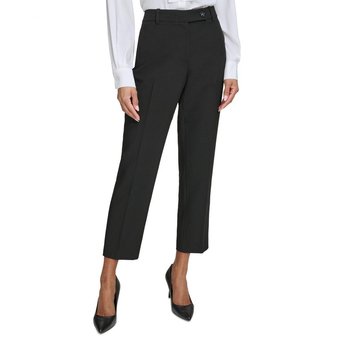 Pantalon 'Karl Lagerfeld Slim-Leg Ankle Pants' pour Femmes