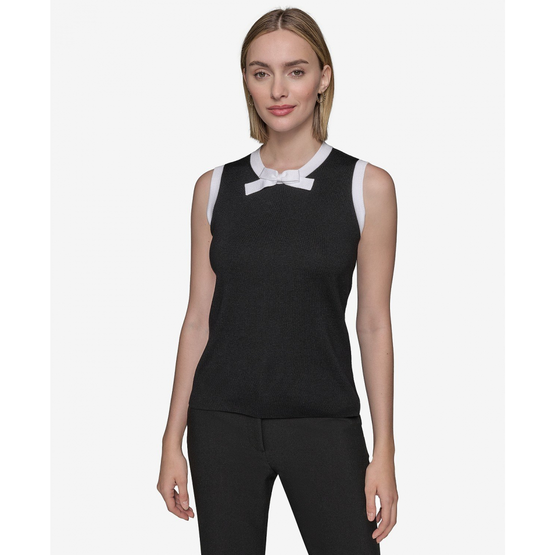 Women's 'Bow-Tie Sleeveless Sweater'