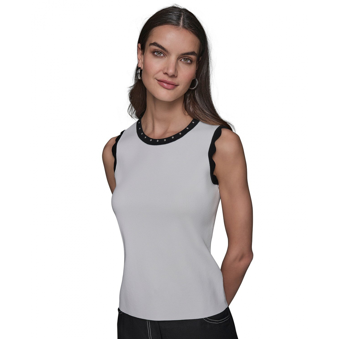 Women's 'Scallop-Edge' Sweater Vest