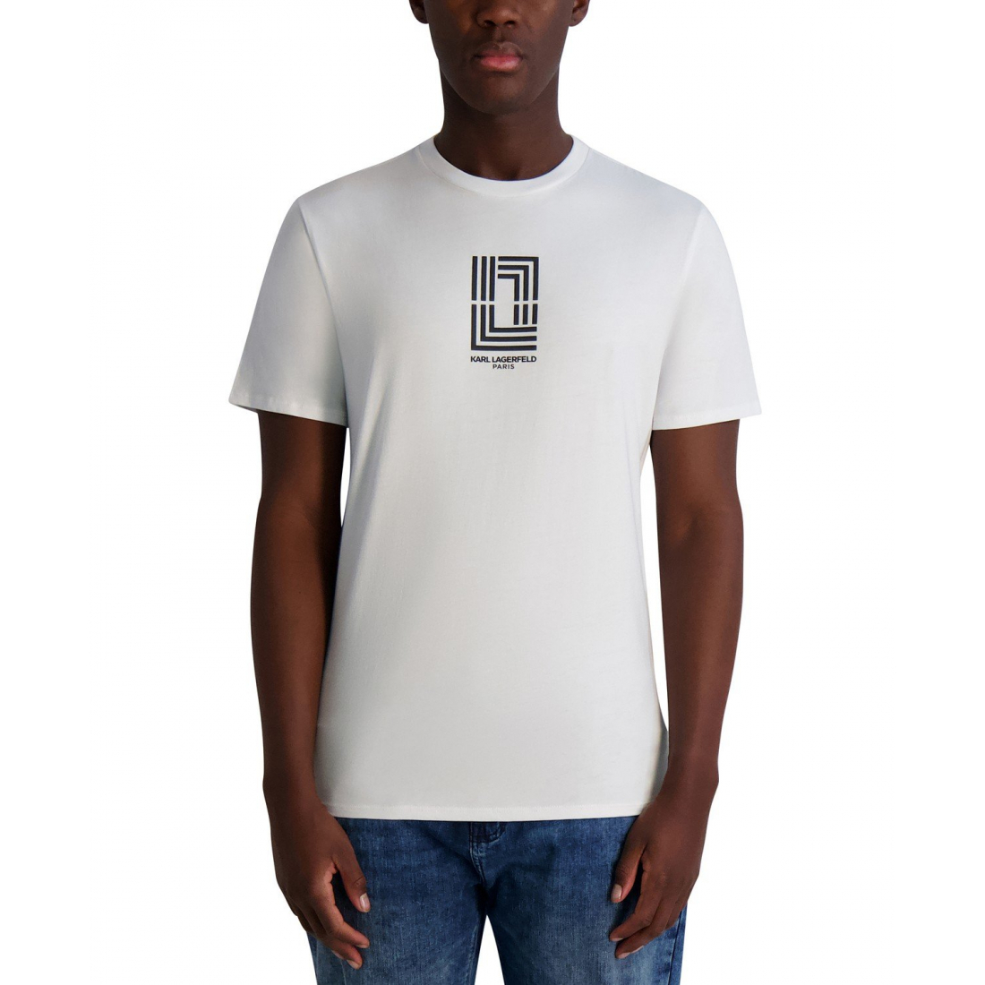 T-shirt 'Line-Graphic Logo' pour Hommes