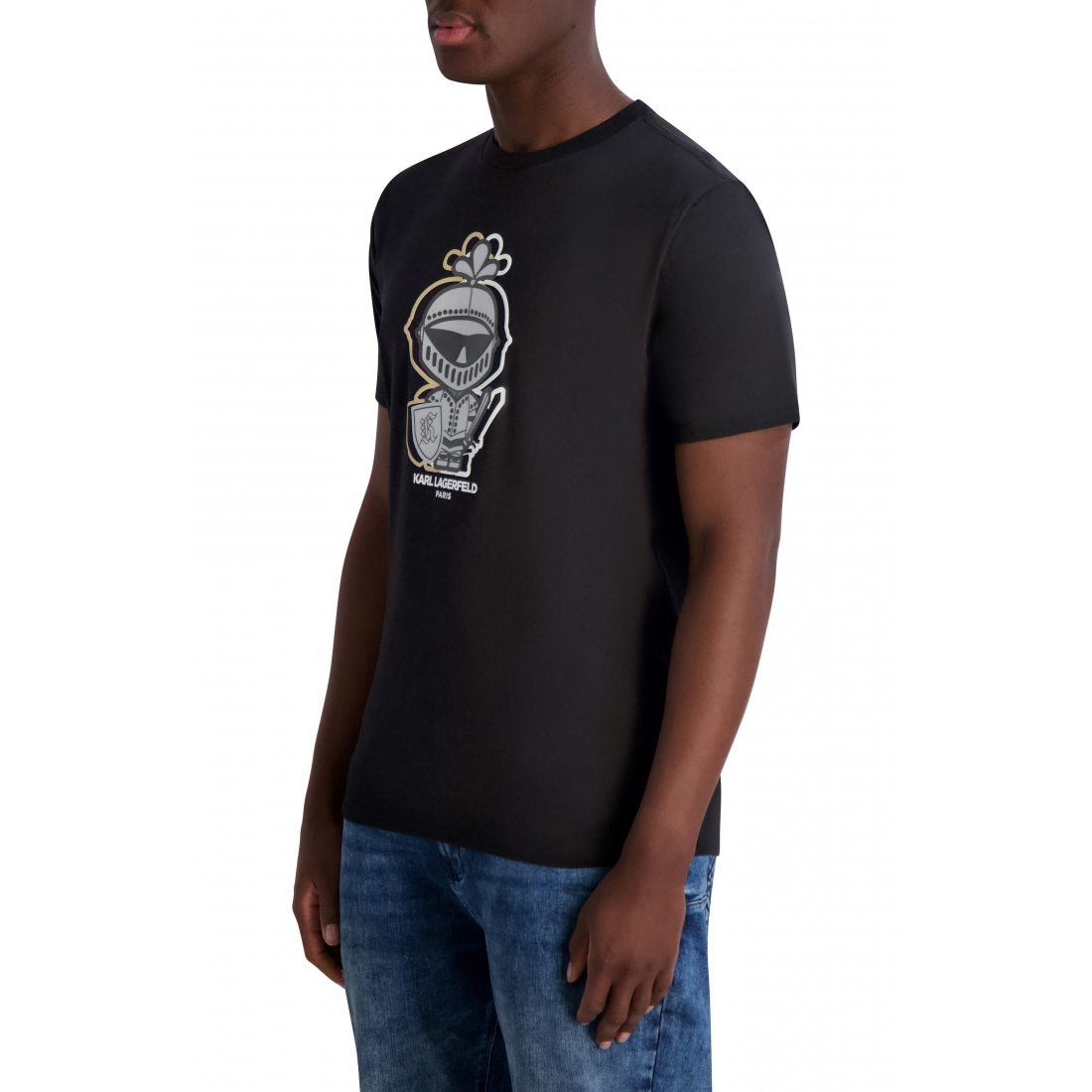 T-shirt 'Outline Karl Amour Graphic' pour Hommes
