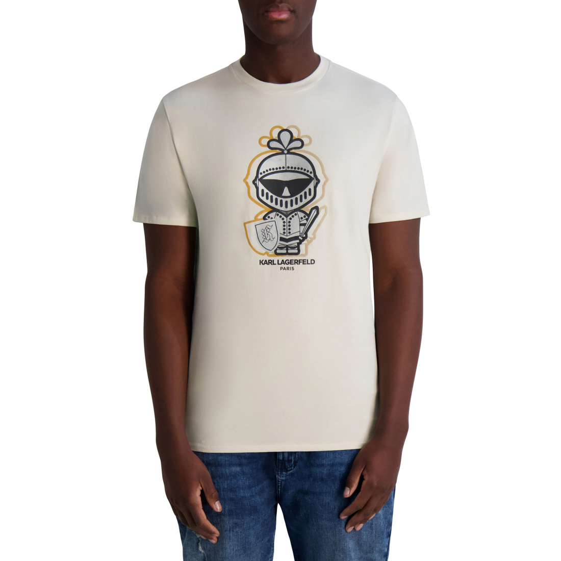 T-shirt 'Outline Karl Amour Graphic' pour Hommes