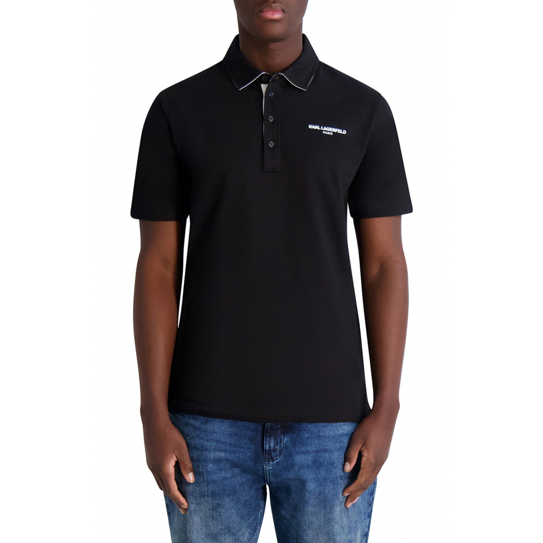 Men's 'Logo Chest Stretch' Polo Shirt