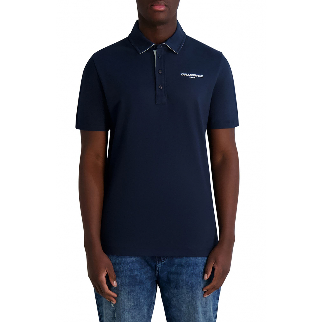 Polo 'Logo Chest Stretch' pour Hommes