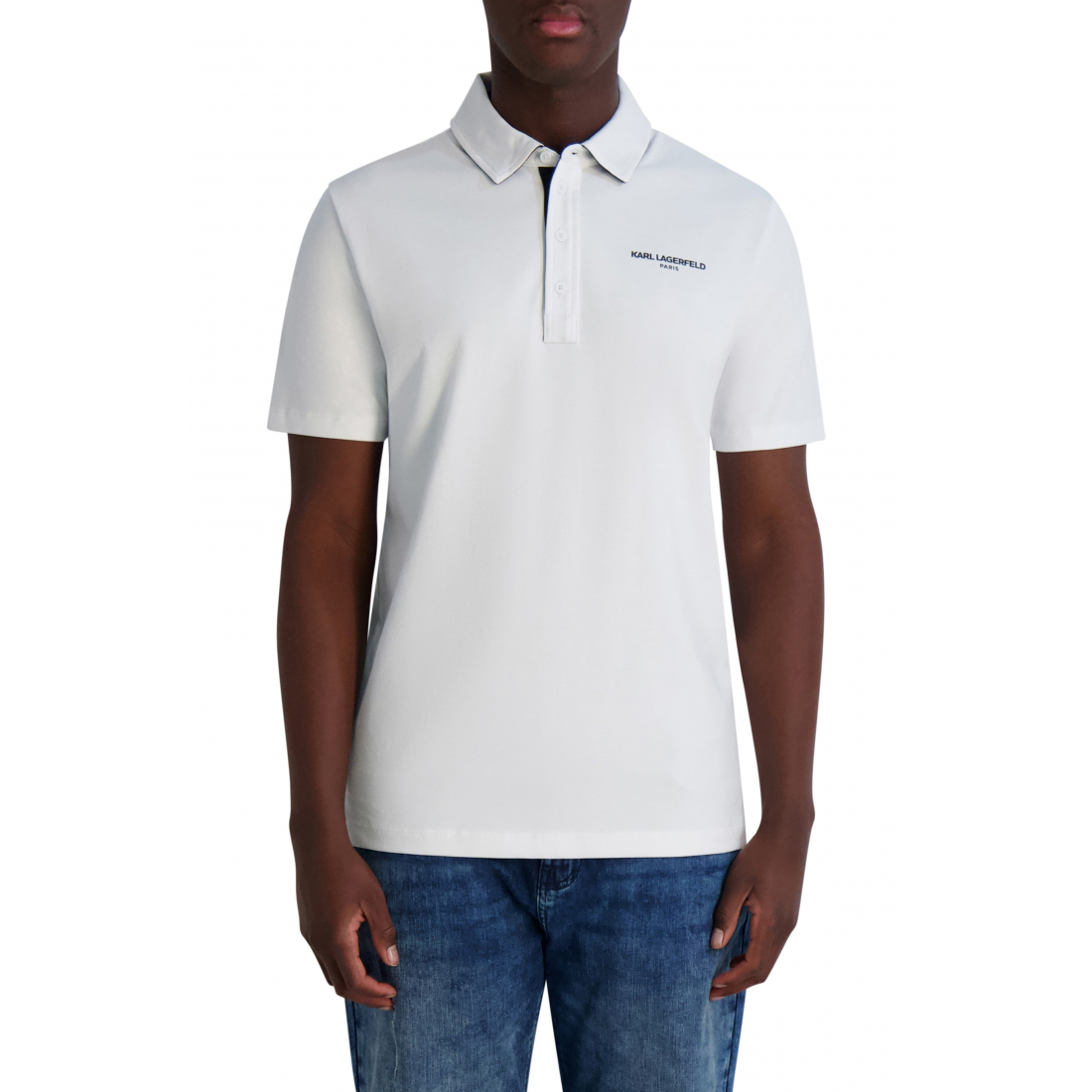 Polo 'Logo Chest Stretch' pour Hommes