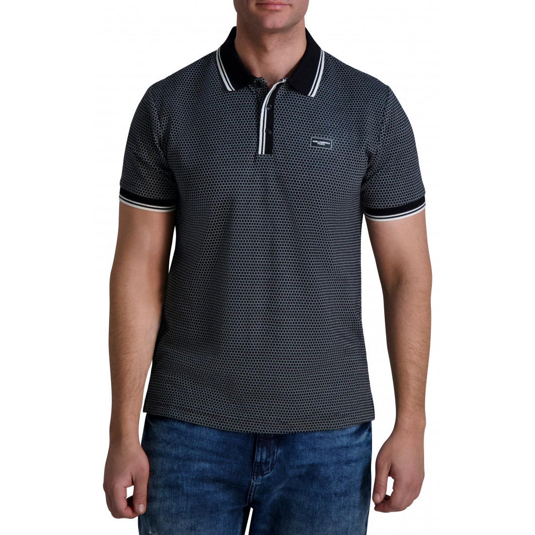 Polo 'Textured Performance Knit' pour Hommes