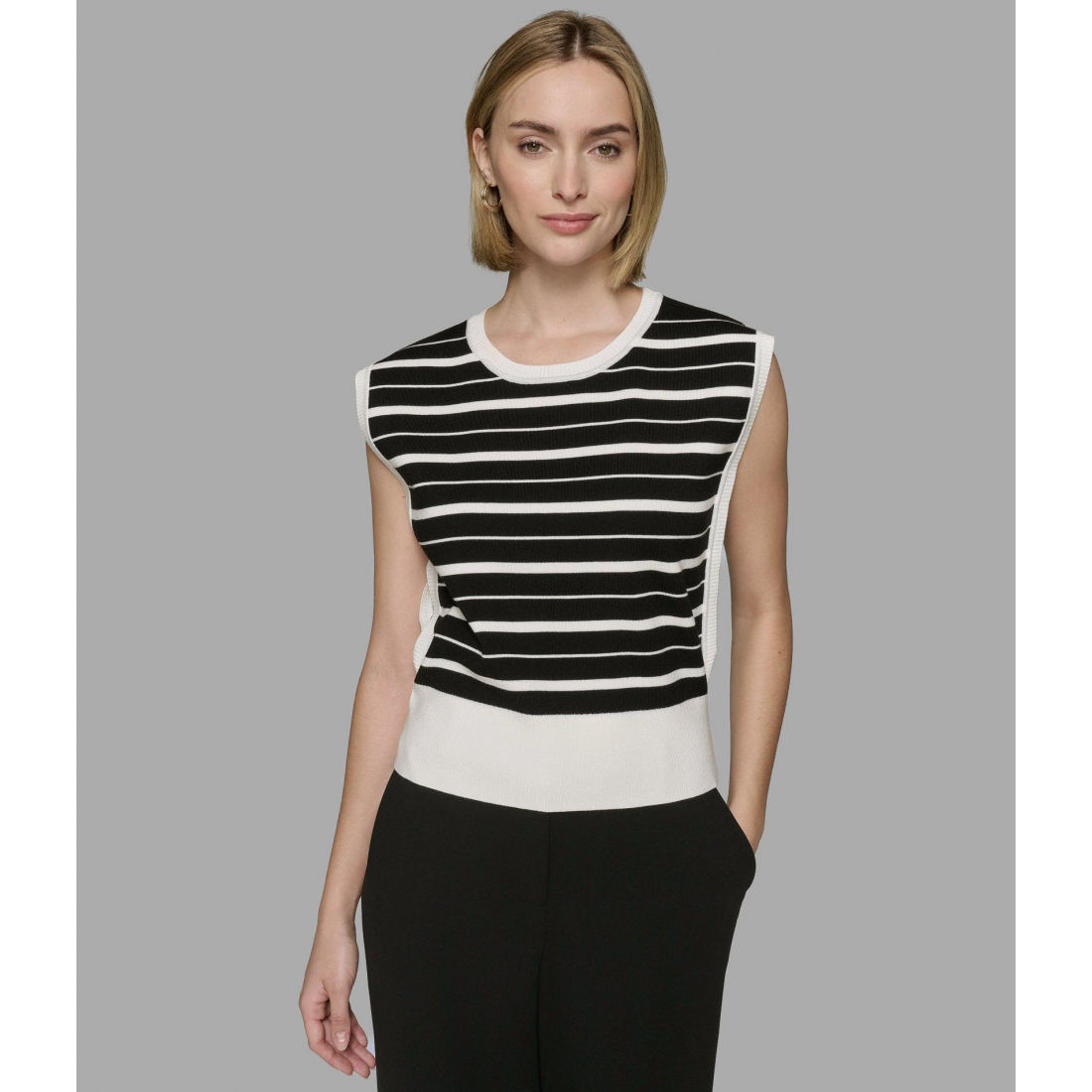 Women's 'Striped Sweater Vest'