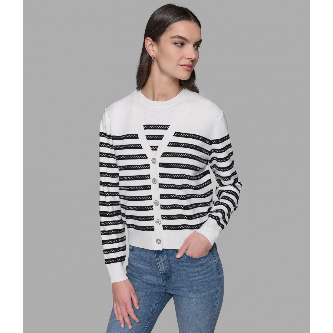 Cardigan 'Capsule Striped' pour Femmes