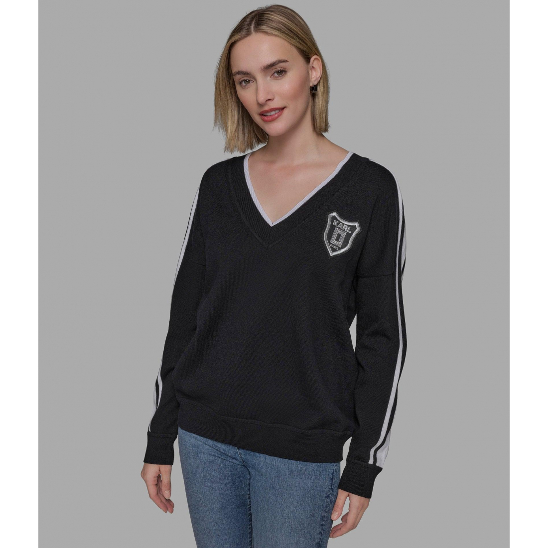 'Karl Varsity Sweater' pour Femmes