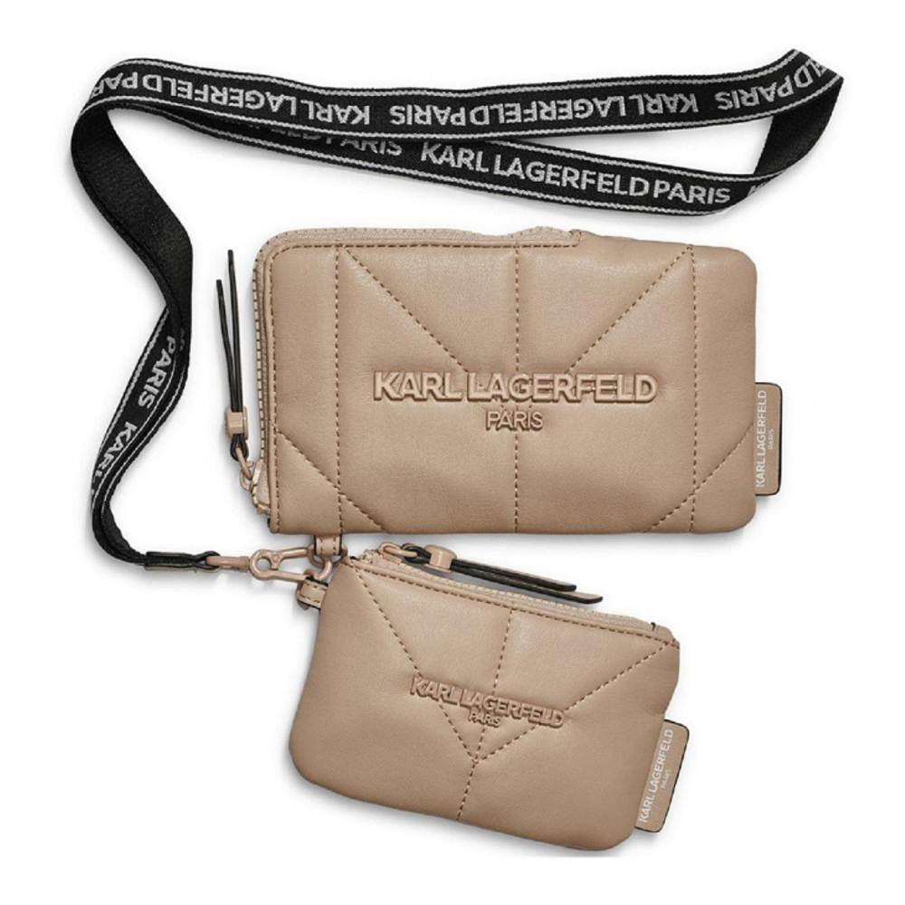 Women's 'Lanyard Zipper' Wallet