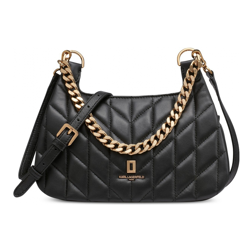 'Lafayette Quilted Leather Shoulder' pour Femmes
