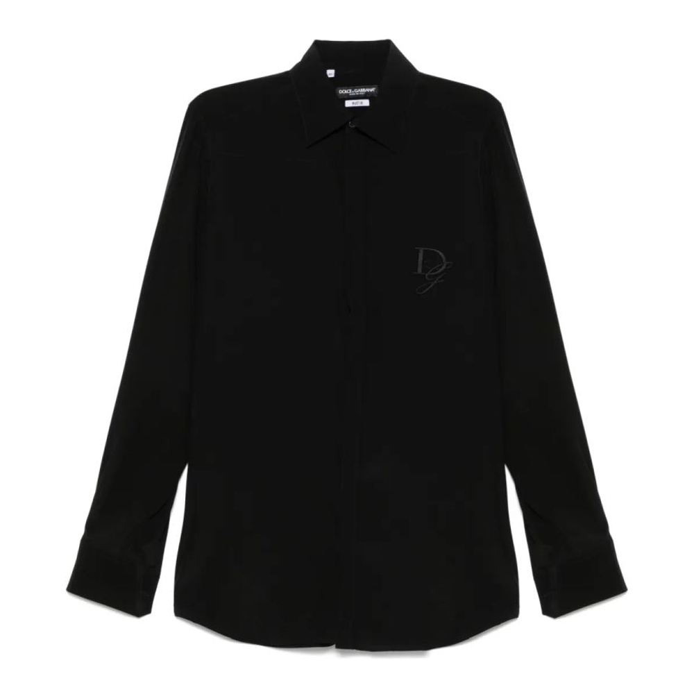 Chemise 'Logo-Embroidered' pour Hommes