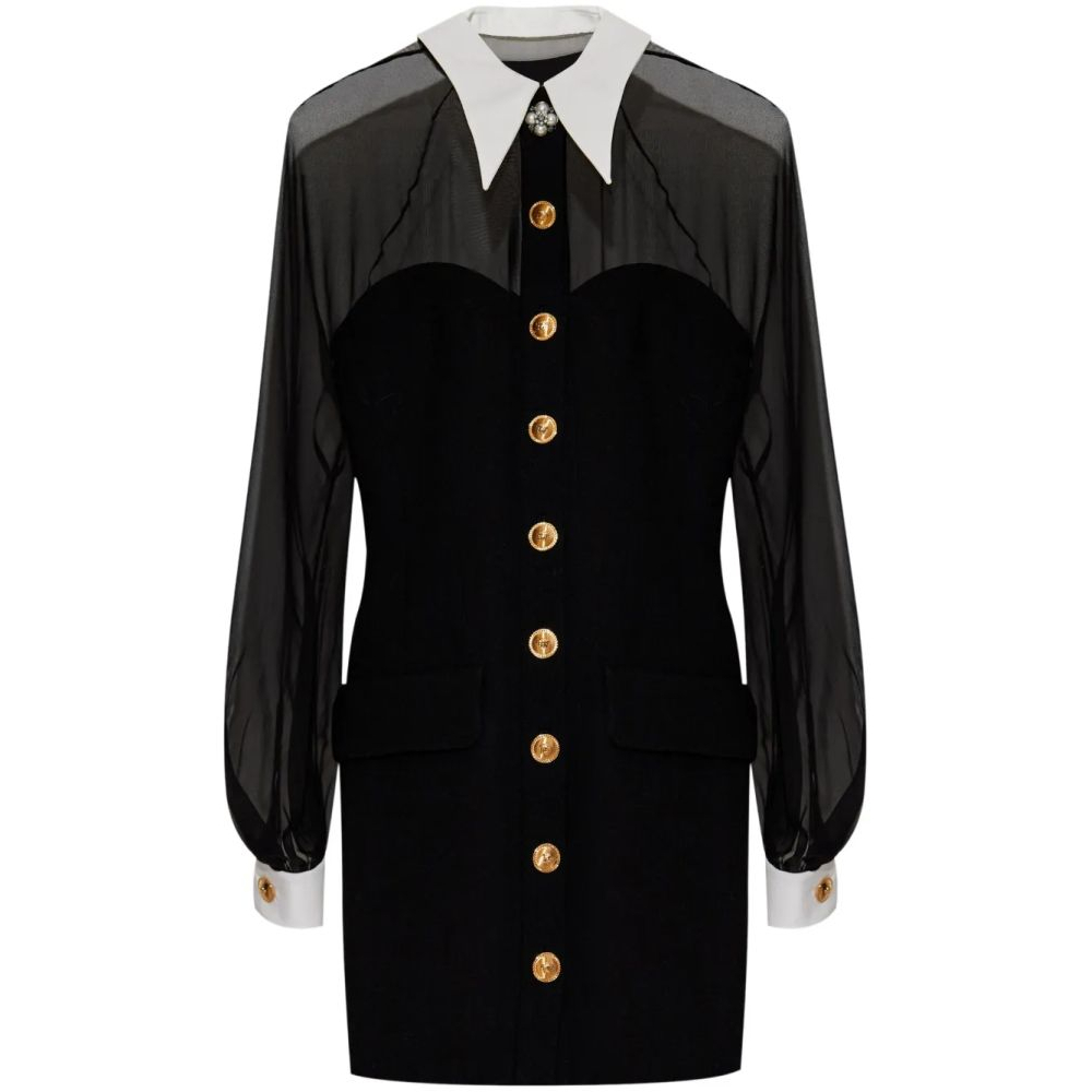 Women's 'Panelled Bustier' Shirtdress