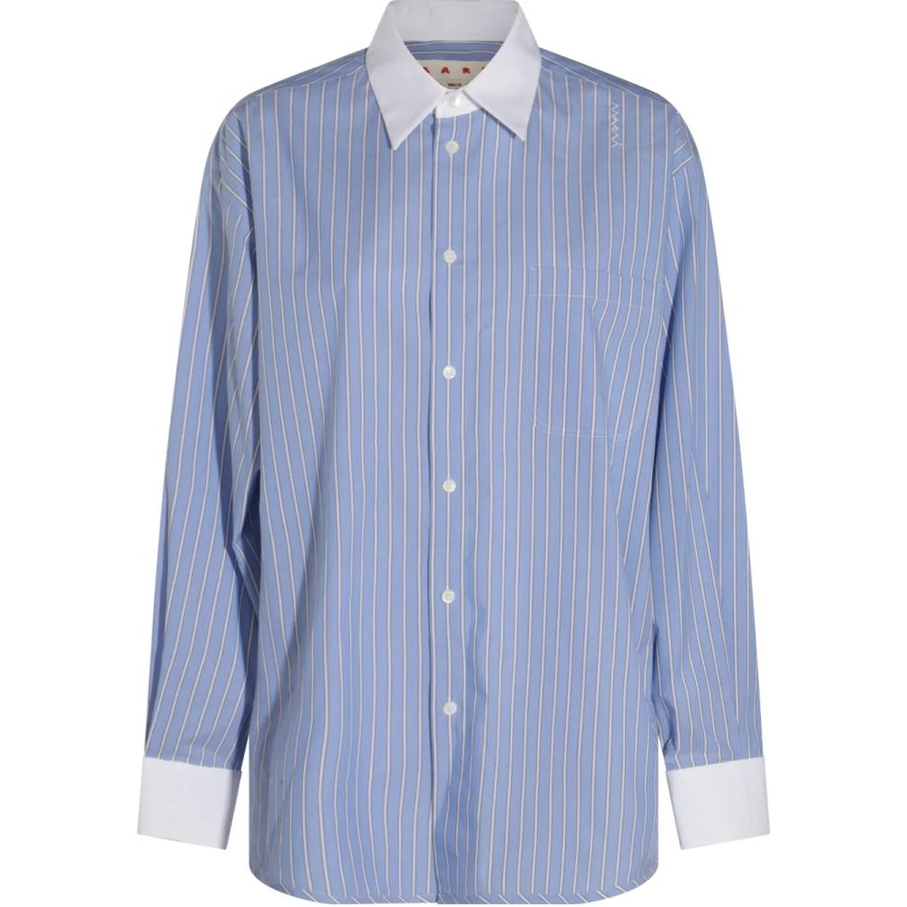 Chemise 'Striped Poplin' pour Femmes