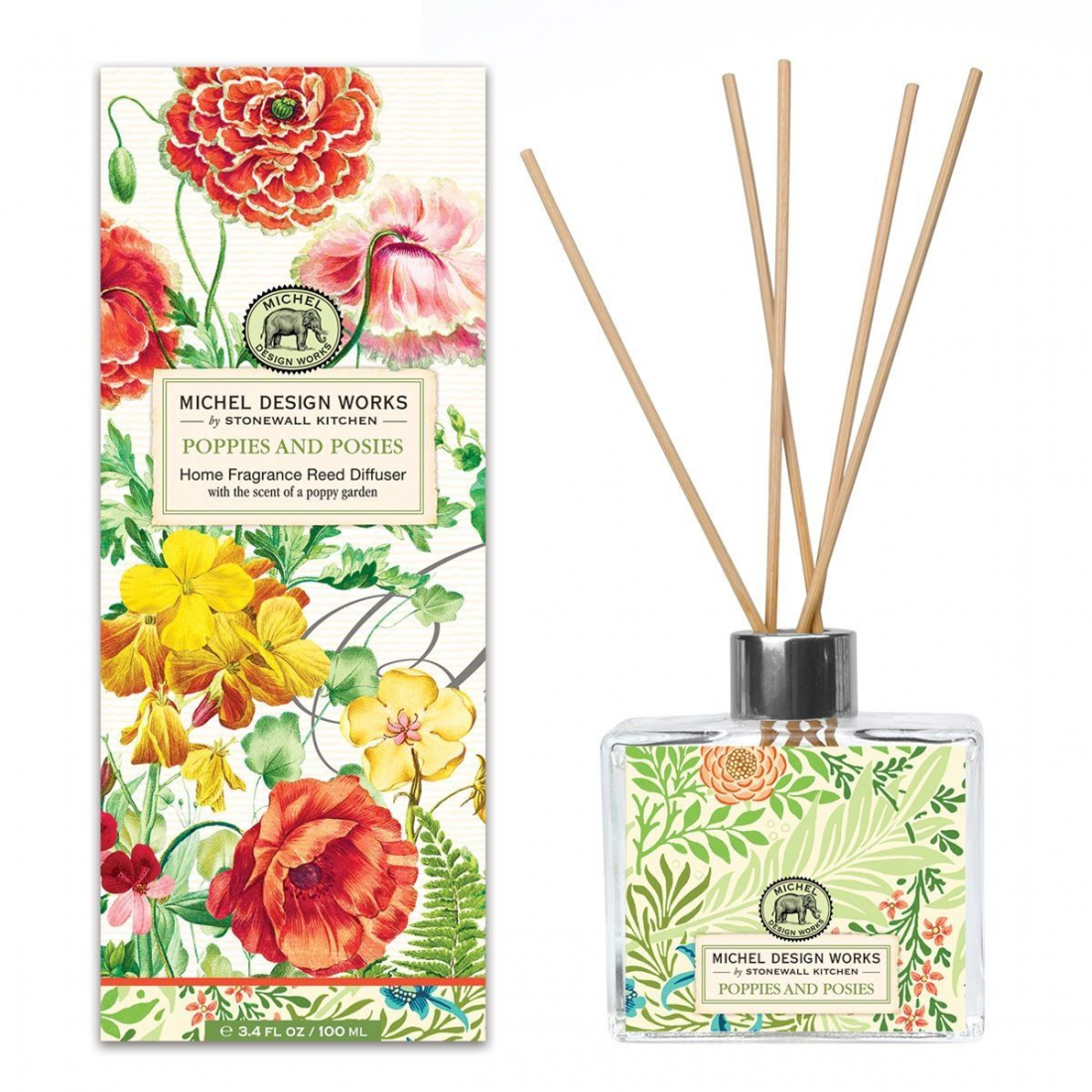 'Poppies And Posies' Reed Diffuser - 100 ml