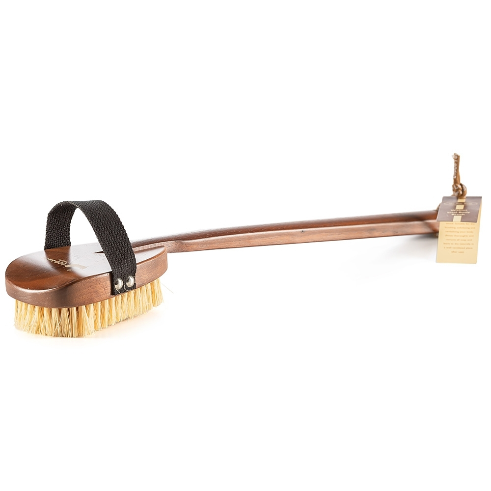 'Walnut Wood' Body Brush