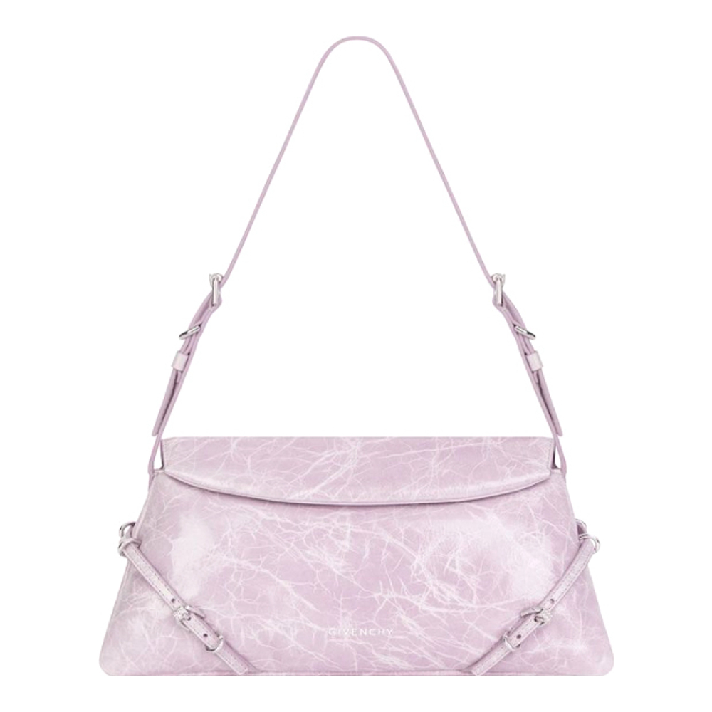Women's 'Small P'Tit Voyou In Crackled' Shoulder Bag