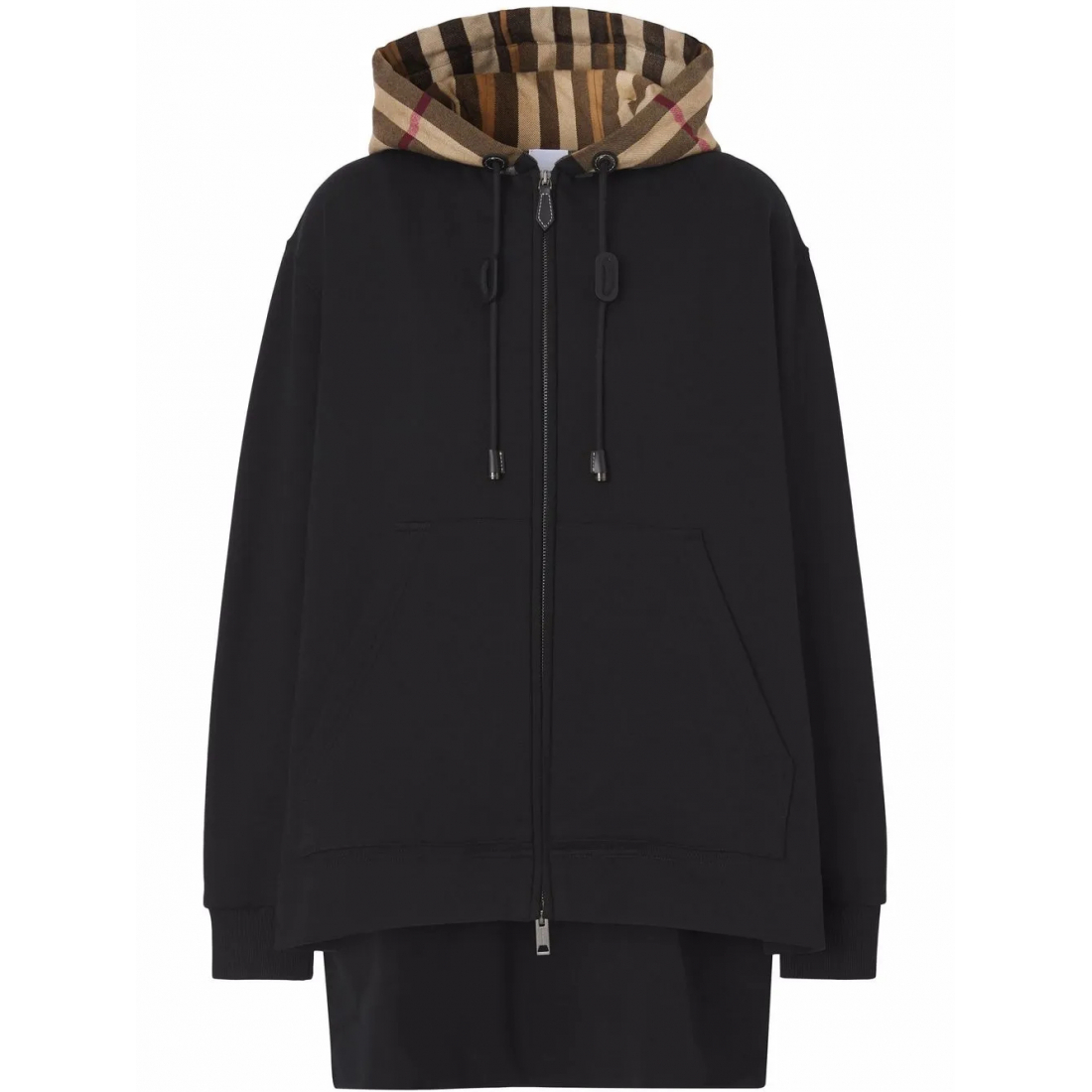 Sweatshirt à capuche  'Check-Hood' pour Femmes