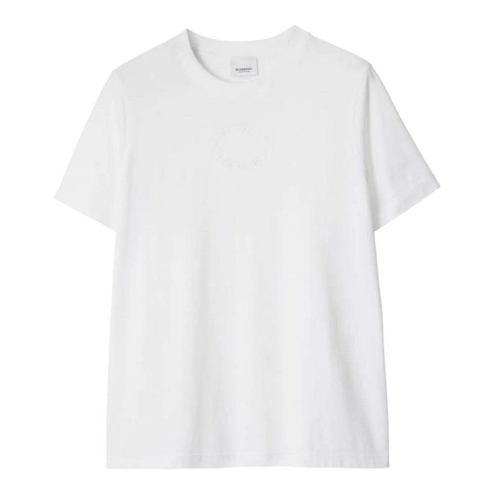 T-shirt 'Tonal Embroidered-Logo' pour Femmes