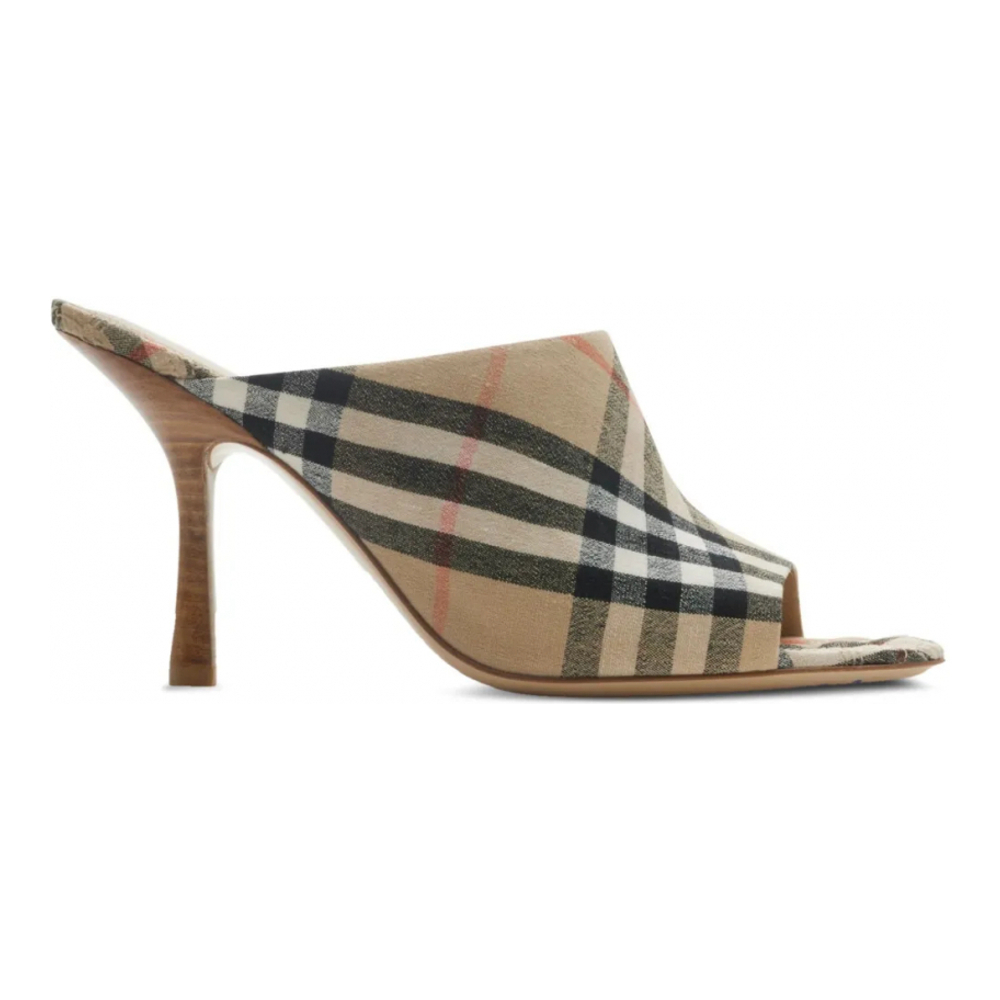 Women's 'Check Mews' High Heel Sandals