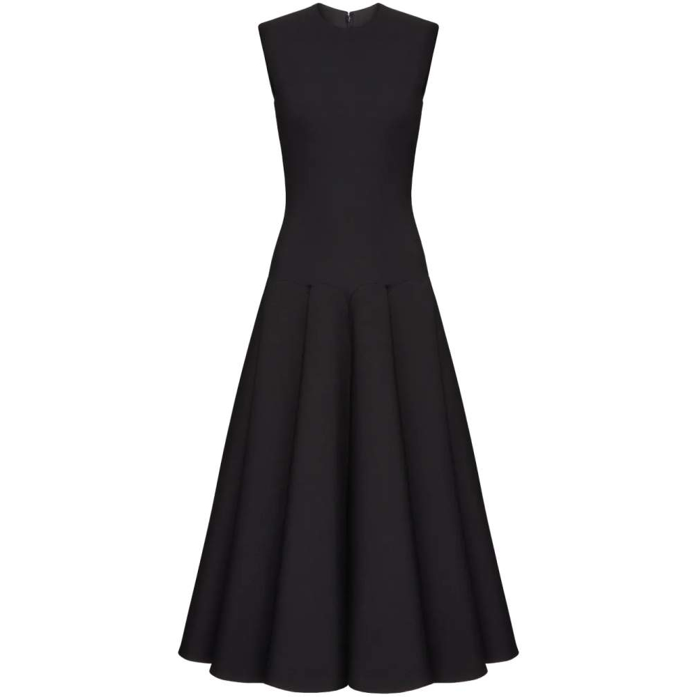 Robe Midi 'Pleated' pour Femmes