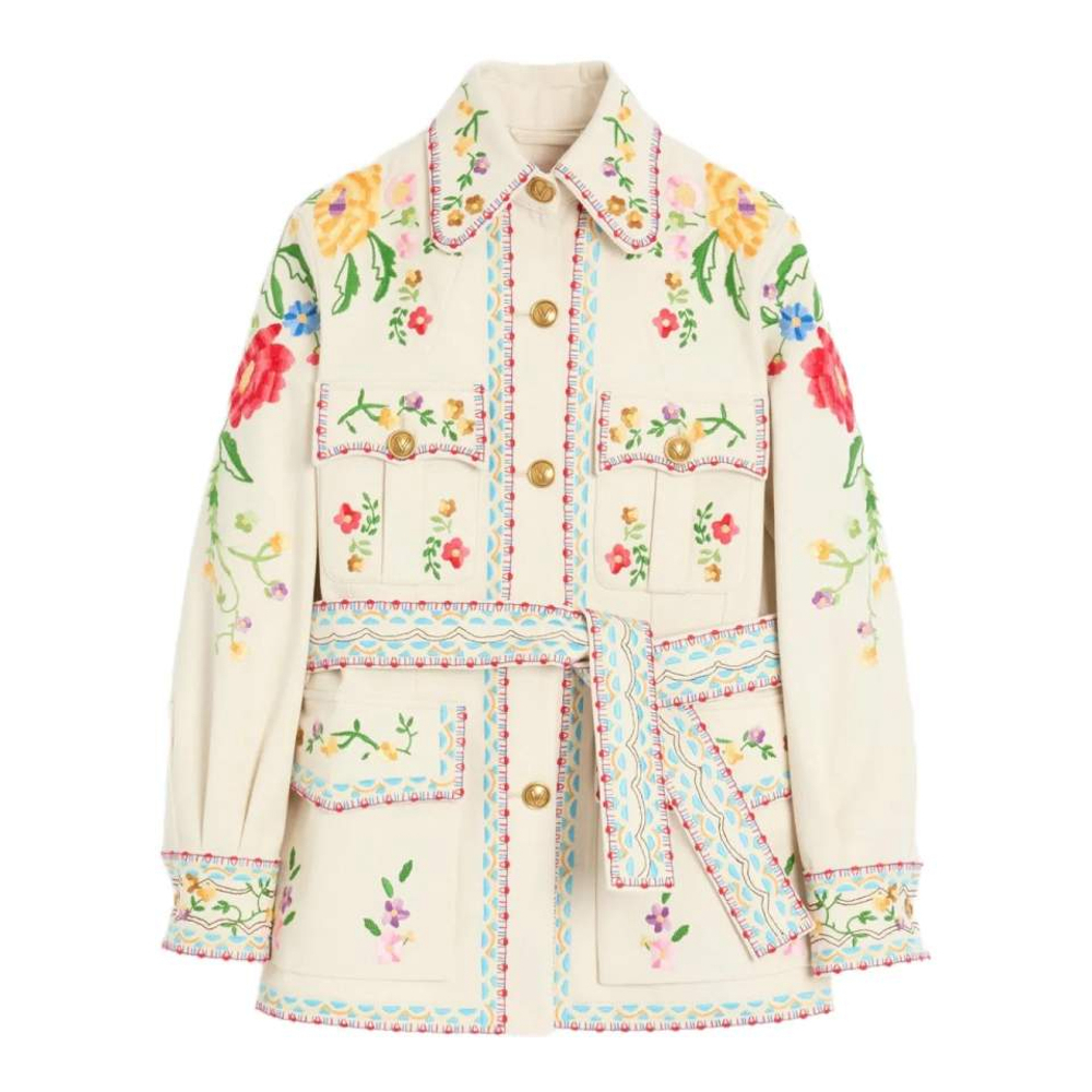 Veste en jeans 'Embroidered' pour Femmes