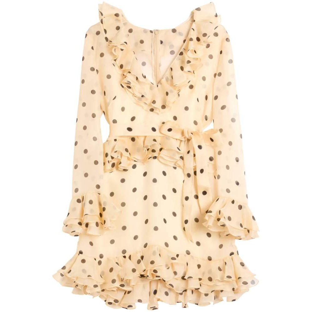 Robe mini 'Polka Dot-Print' pour Femmes