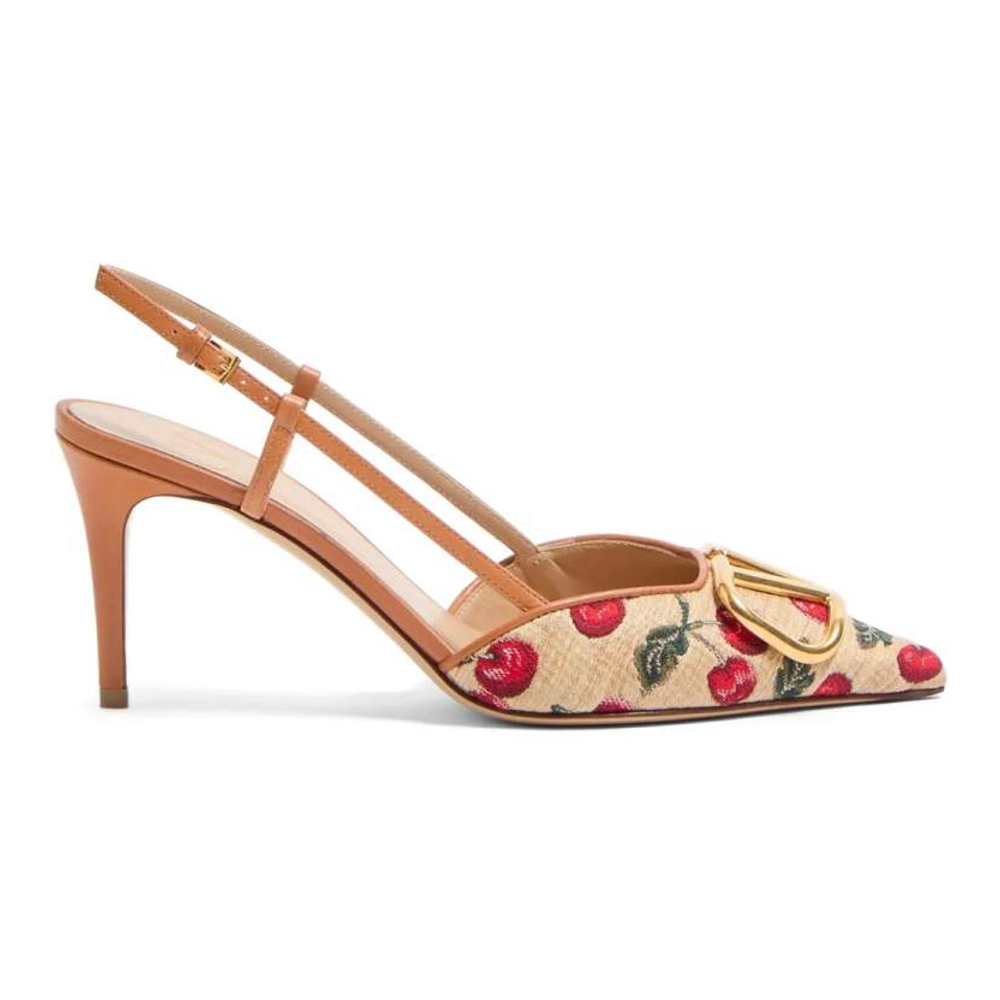 Women's 'VLogo Signature Cherryfic-Print' Pumps