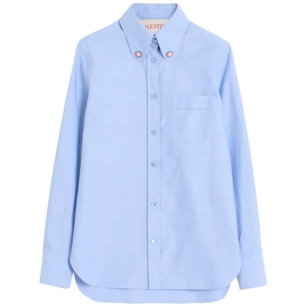 Chemise 'Jewel-Button' pour Femmes