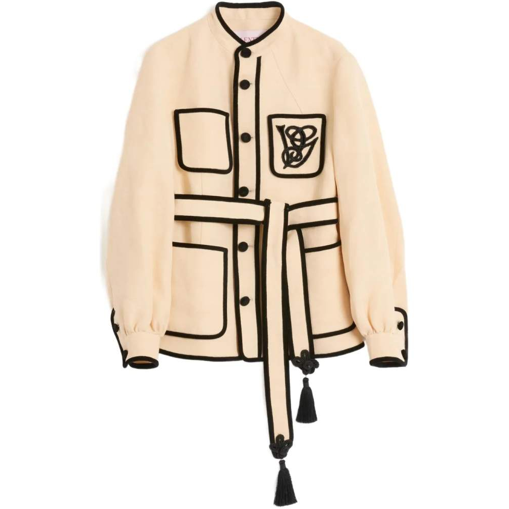 Blazer 'Logo-Embroidered' pour Hommes