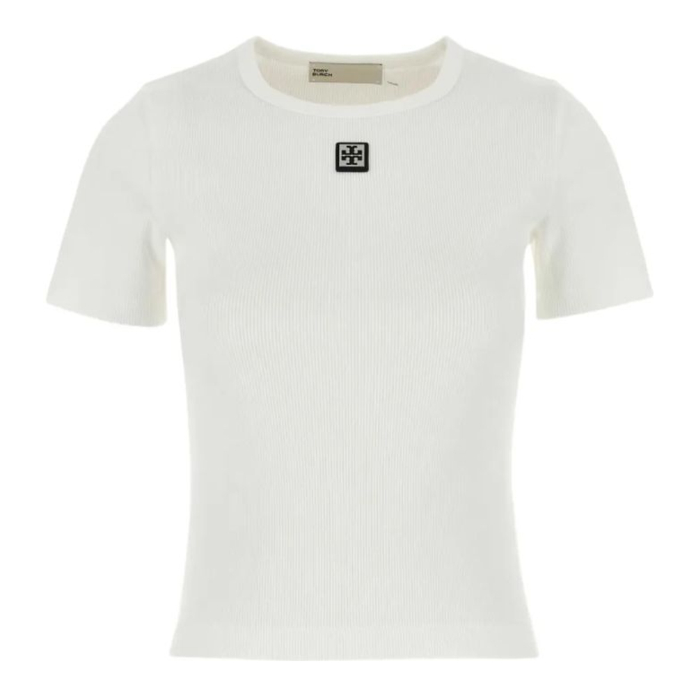 T-shirt 'Logo-Patch' pour Femmes