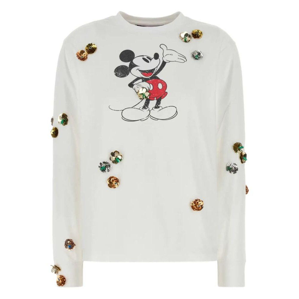 Top à manches longues 'X Disney Mickey Mouse Embellished' pour Femmes
