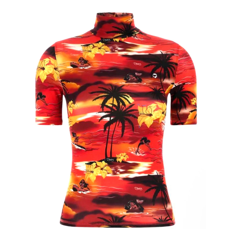 T-shirt 'Tropical Print' pour Femmes