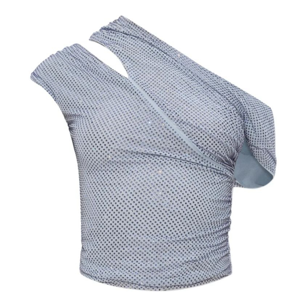 Top 'Rhinestone-Embellished' pour Femmes