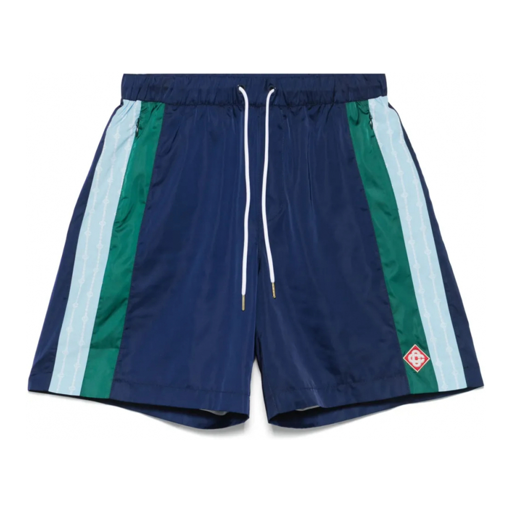 'Stripe-Detail' Shorts für Herren