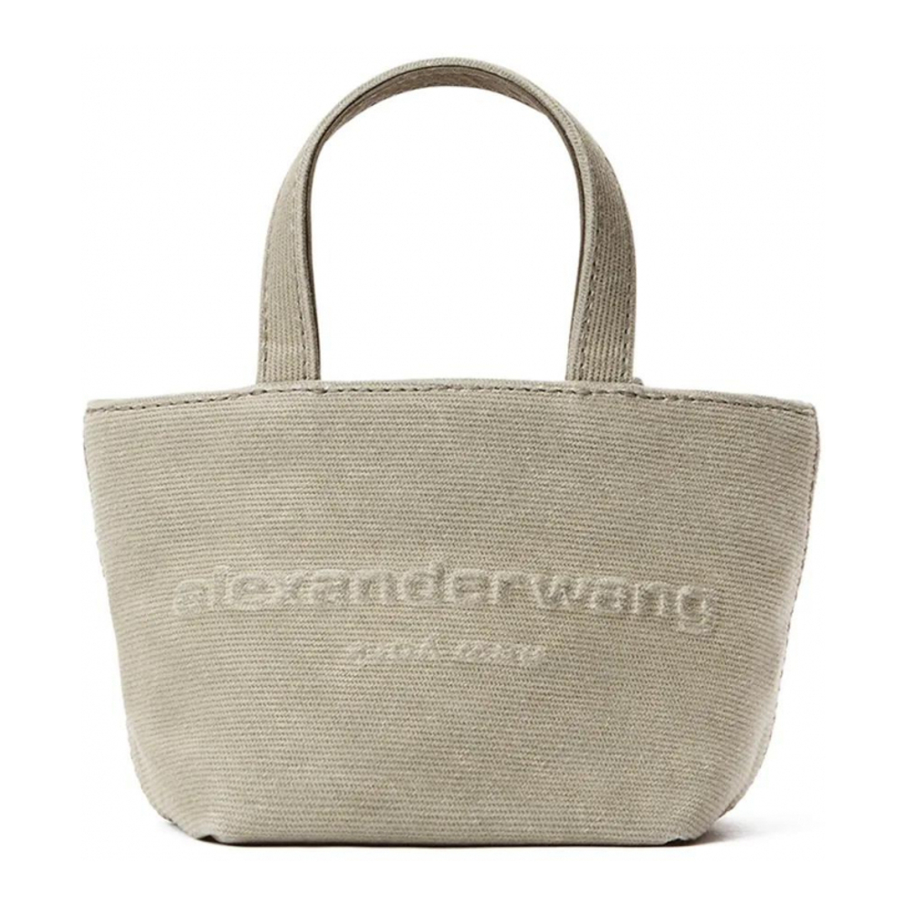 Sac Cabas 'Mini Punch Logo-Embossed' pour Femmes