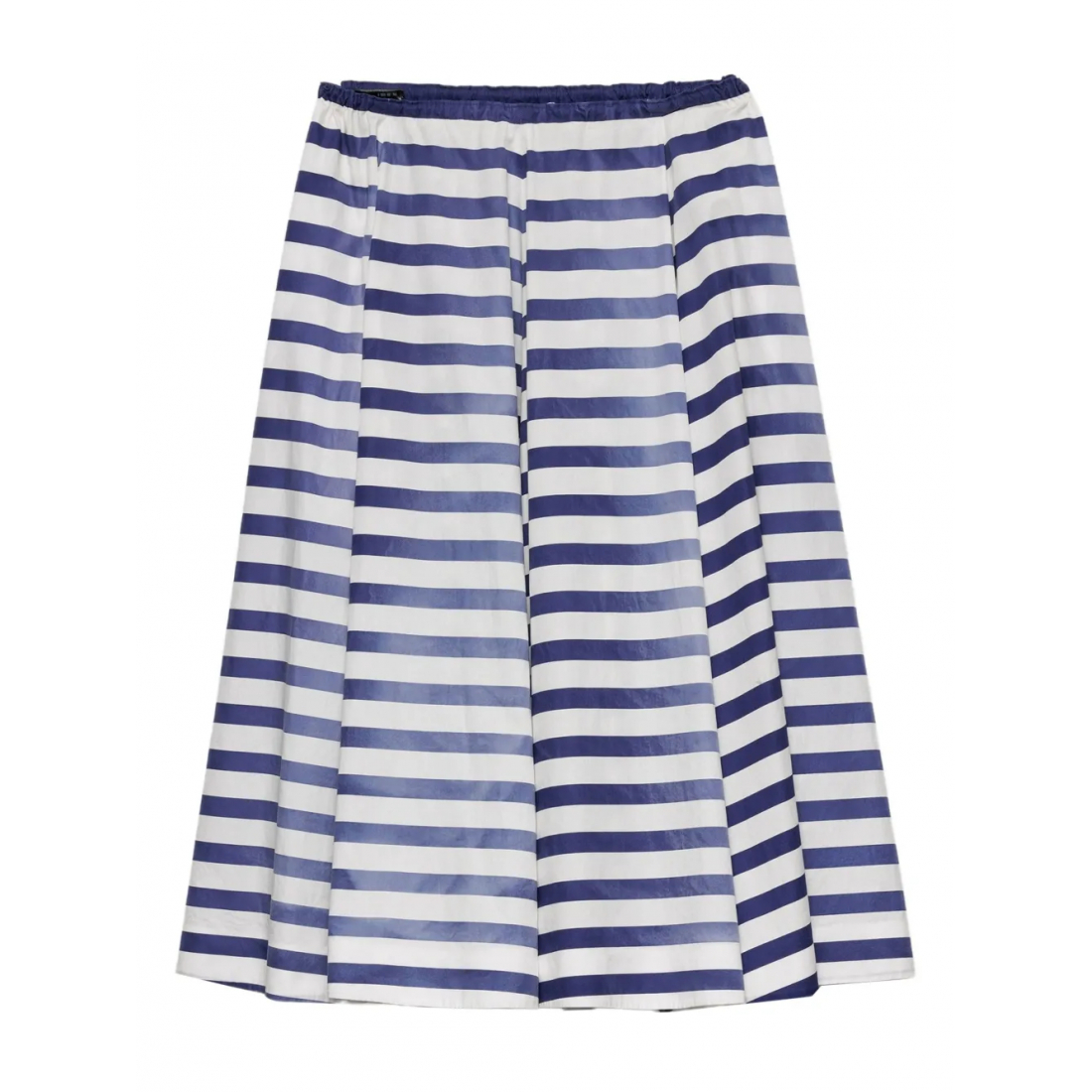 Jupe Midi 'Striped Full' pour Femmes