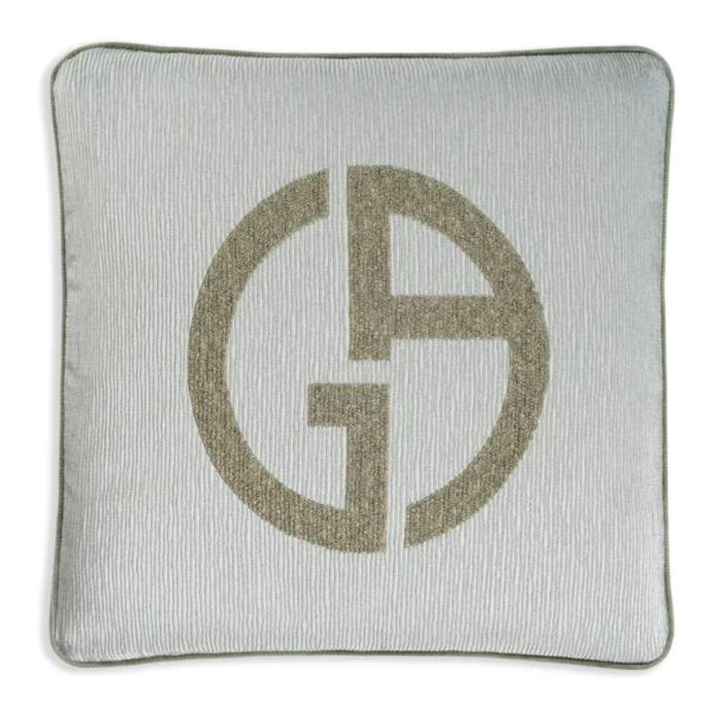 Coussin Décoratif 'Logo-Embroidered'