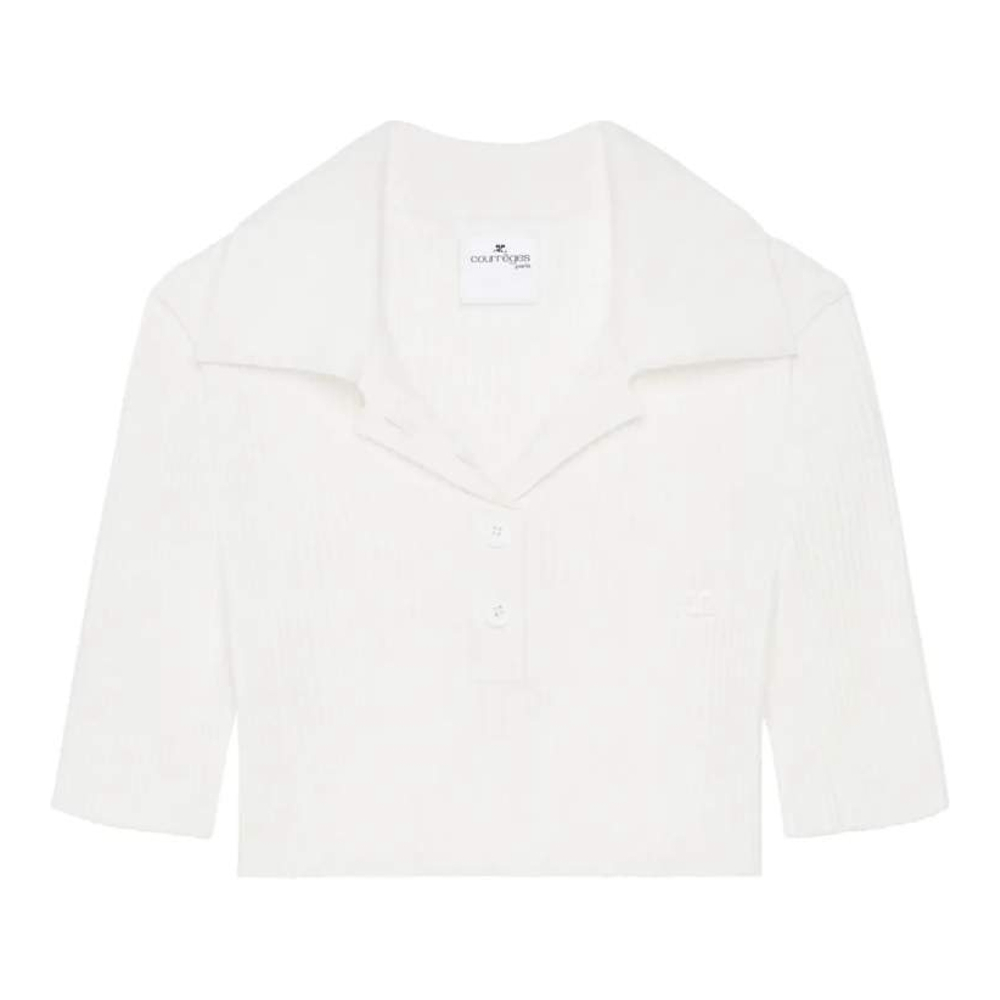 Polo 'Knitted' pour Femmes