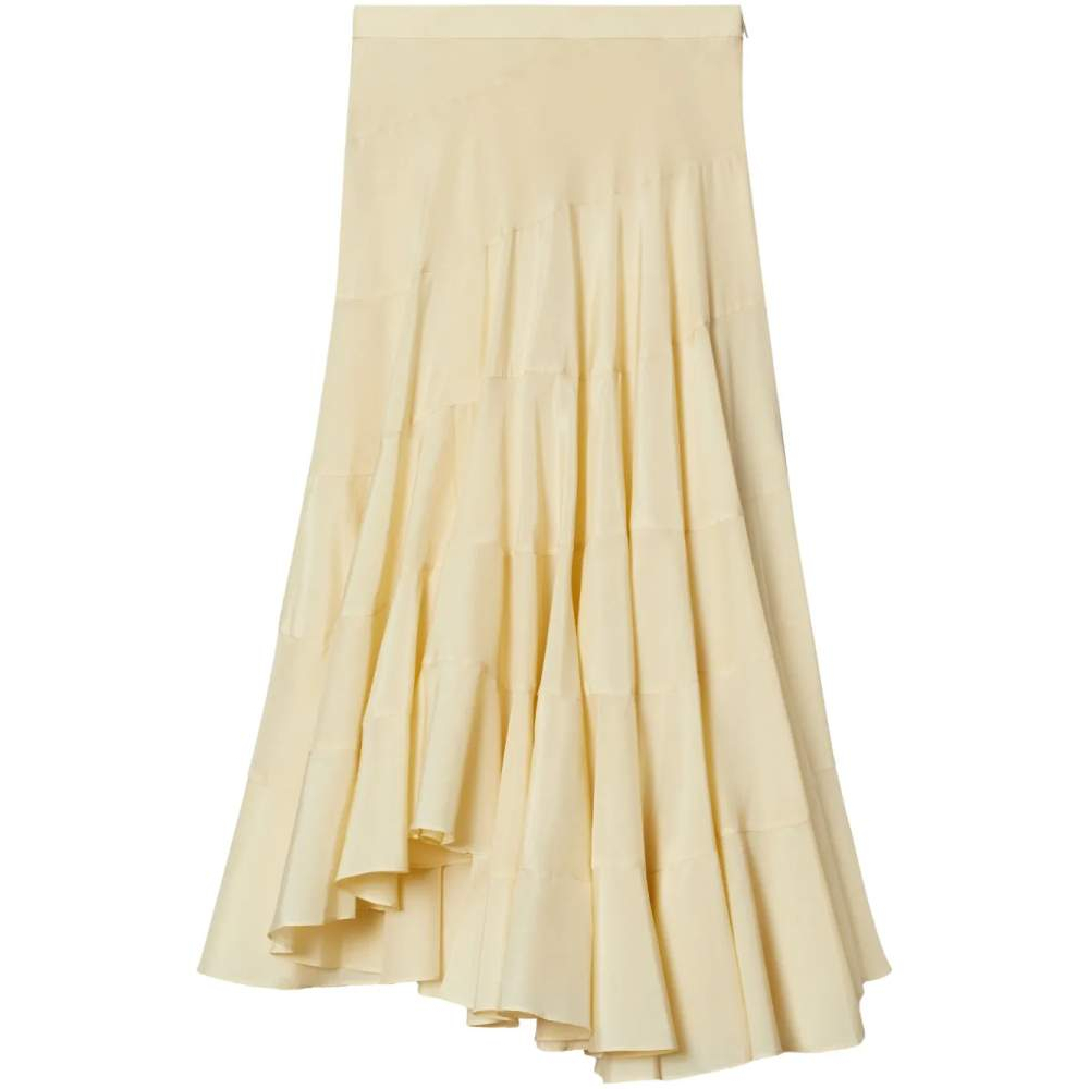 'Pleated' Rock für Damen