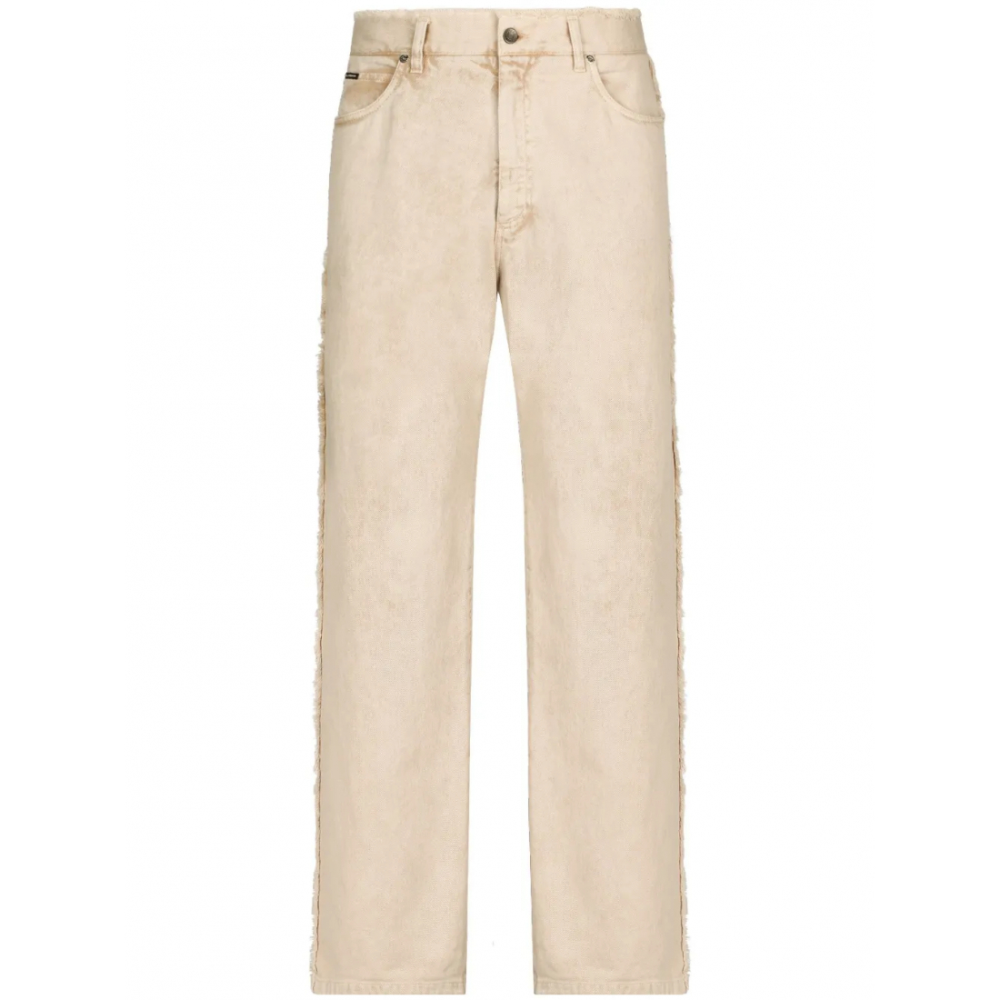 Men's 'Frayed-Trim Loose-Fit' Jeans