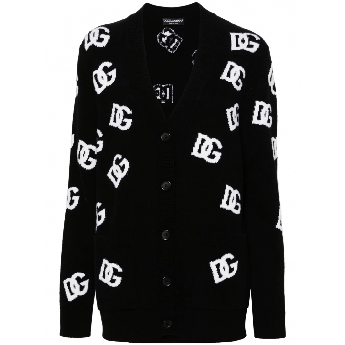 Cardigan 'Logo-Intarsia' pour Femmes